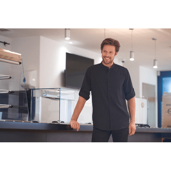 Henbury | Camisa de hombre con cuello de sacerdote Henbury | Camisa de hombre con cuello de sacerdote
